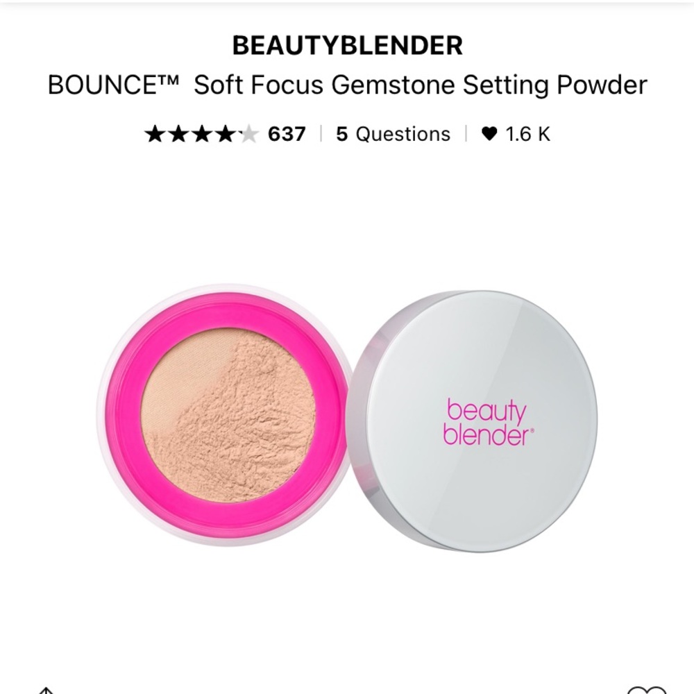 BeautyBlender Bounce setting powder (Buff )